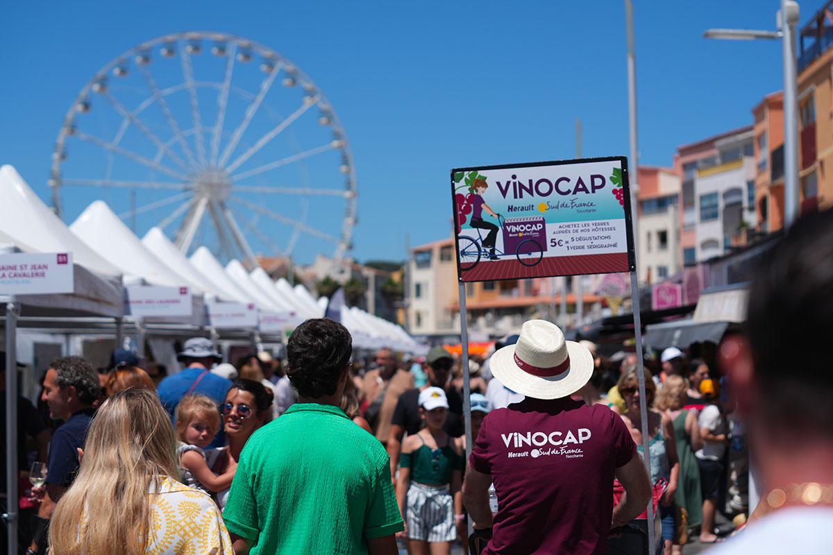 Vinocap 2025 vendeur de verres à vélo