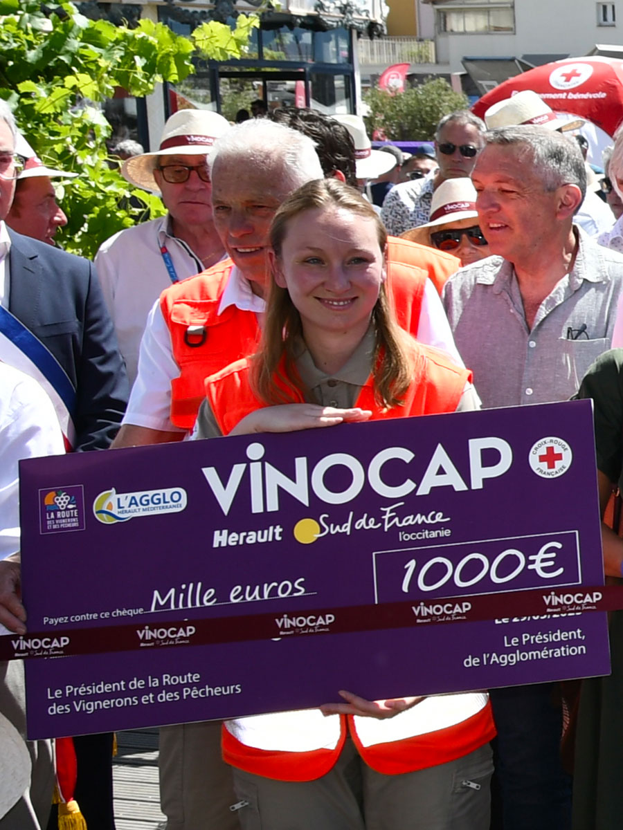 Vinocap 2025 Remise de chèque