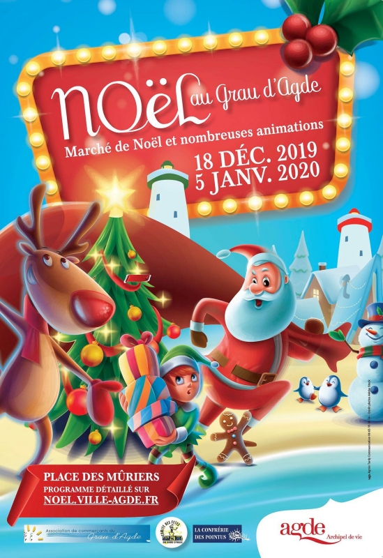 Marché de Noël au Grau d’Agde