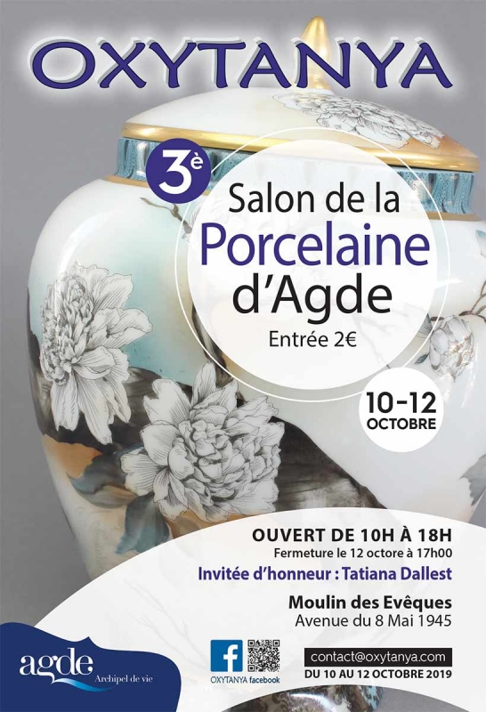 Oxytanya 3ème Salon de la Porcelaine d'Agde