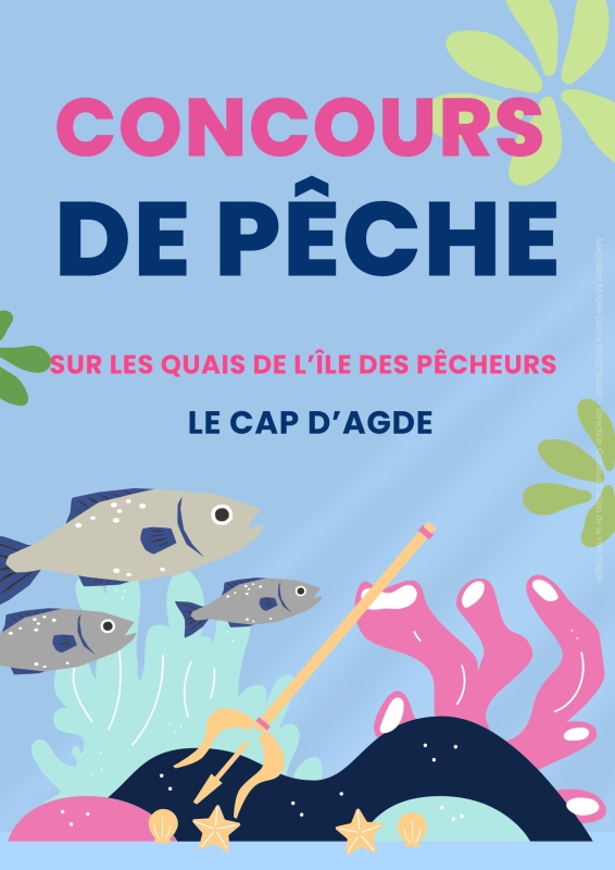 Concours de pêche sur les quais